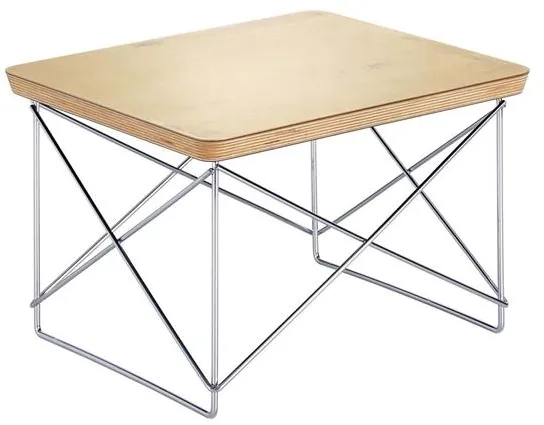 Vitra Occasional LTR Nattbord Bladgull/Krom